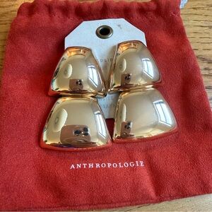 NWT ANTHROPOLOGIE RESTORED VINTAGE TWO-TIER DROP EARRINGS